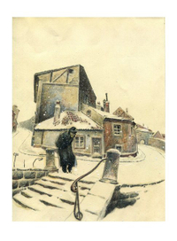 иллюстрация на переплетГенрих Манн"Учитель Гнус"