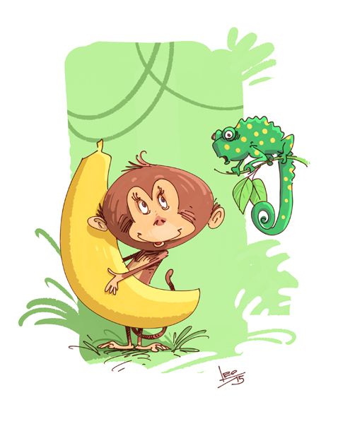 Что,хочешь банан?..