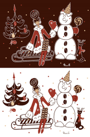 Кофейная  Новогодняя