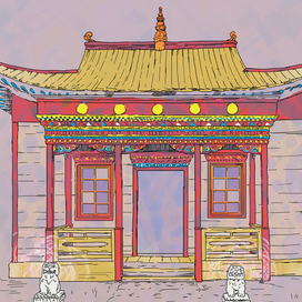 Здание-экспонат "Дуган"