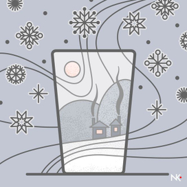 Зима в стакане