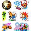 Стикерпак белки Chew для Viber