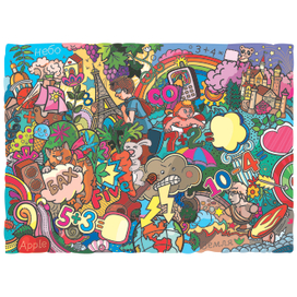 абстракция цветная