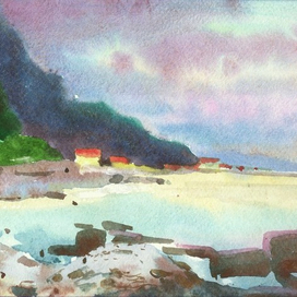 Верчер на море