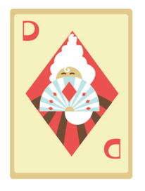 карта,дама бубновая