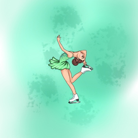 Фигуристка