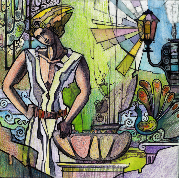 Эскиз пано. 2.