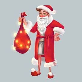 Домашний Дед Мороз