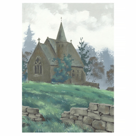 иллюстрация к роману Эмили Бронте "Грозовой перевал"