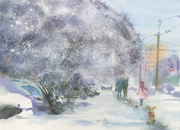 Припорошило