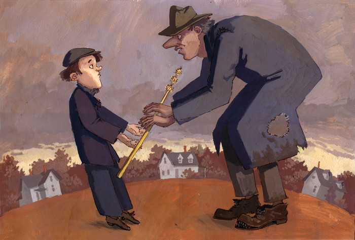 Продавец громоотводов