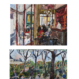 весна в Париже