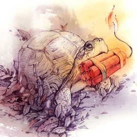 Обложка альбома группы EXALTANT.