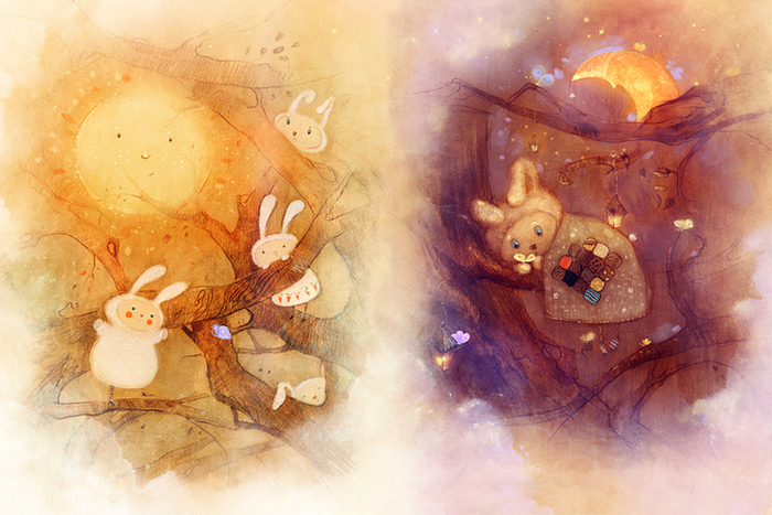 солнечные зайчики