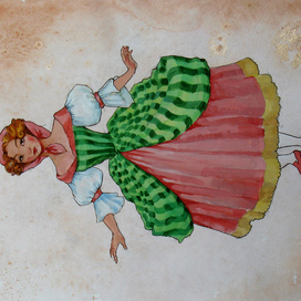 эскиз костюма