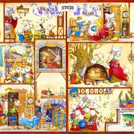 Волк и 7 козлят_разворот