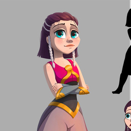 Персонаж воительница