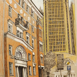 здание ФПА из серии АДВОКАТСКАЯ  МОСКВА