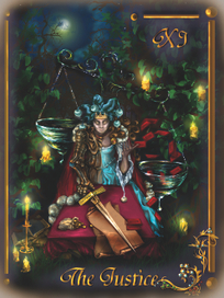 Карта Таро, справедливость