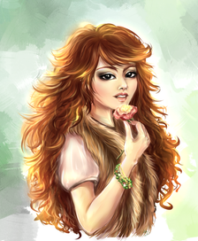 Девушка-белка