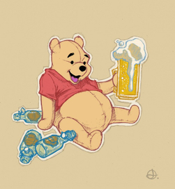 плюшевый выпивох