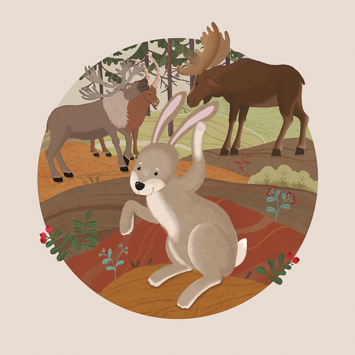 Отчего у зайца длинные уши