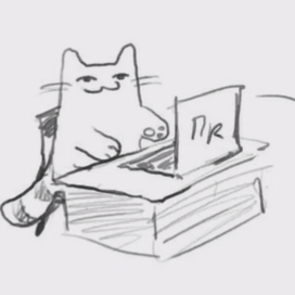 Умный котик