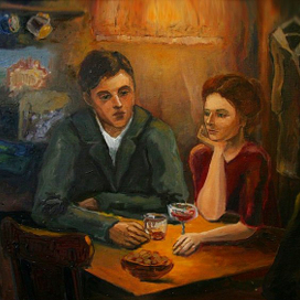 Роберт Локамп и Патрисия Хольман (по роману "Три товарища" Э.М. Ремарка)