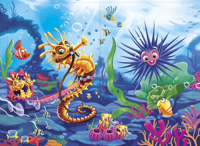 обитатели моря