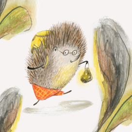 Ежик путешественник 