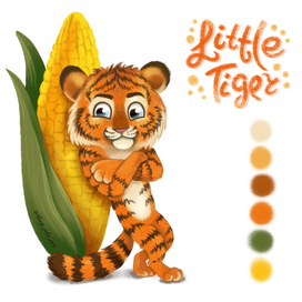 Персонаж тигренок