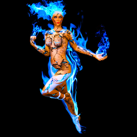 огненная женщина