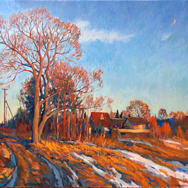 Апрельский вечер.