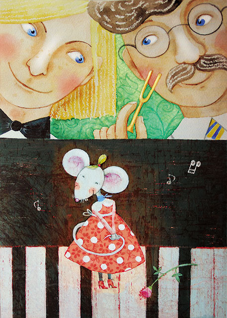 Весёлая мышка