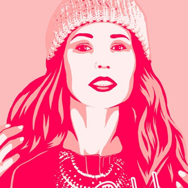 Портрет в стиле Поп - Арт 