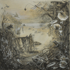 Правая часть триптиха "Мы не одиноки"