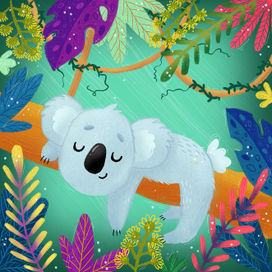 Коала отдыхает :)