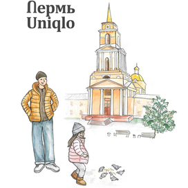 Скетч для Uniqlo