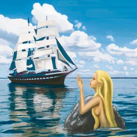 Иллюстрация к книге "Русалочка"