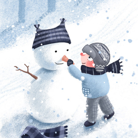 Мой снеговик