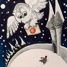 Иллюстрация для Inktober 2025 19. arctic (полярный)