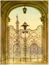 Ворота Зимнего дворца