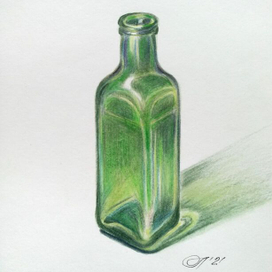 Зелёная бутылка