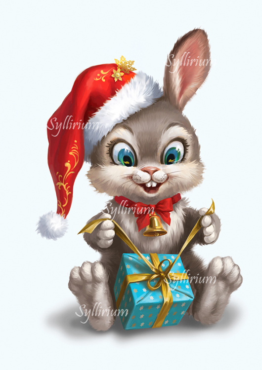Новогодний кролик
