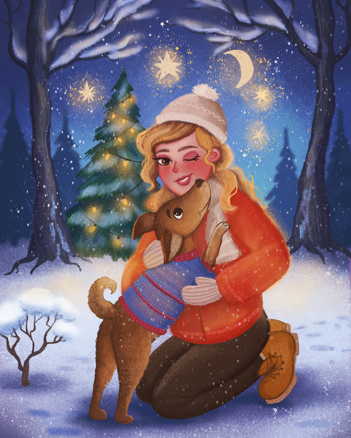 Зимняя прогулка