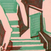 Дворик возле Митридатской лестницы