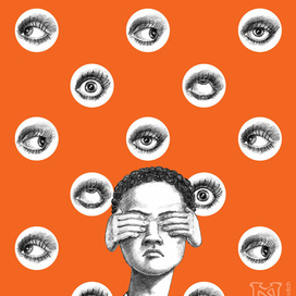 Иллюстрация к повести Джеймса Крюса "Тим Талер, или проданный смех".