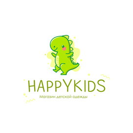 Логотип "HAPPYKIDS"