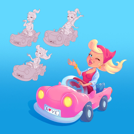 Дизайн персонажа для настольной игры