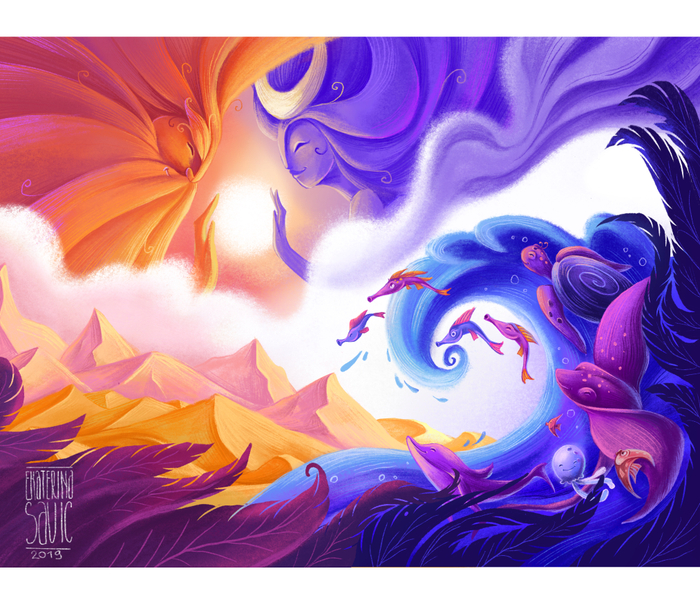 Солнце и луна